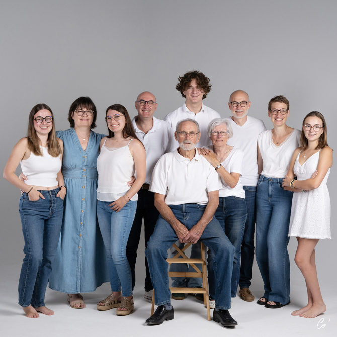 Bon Cadeau Séance famille en studio